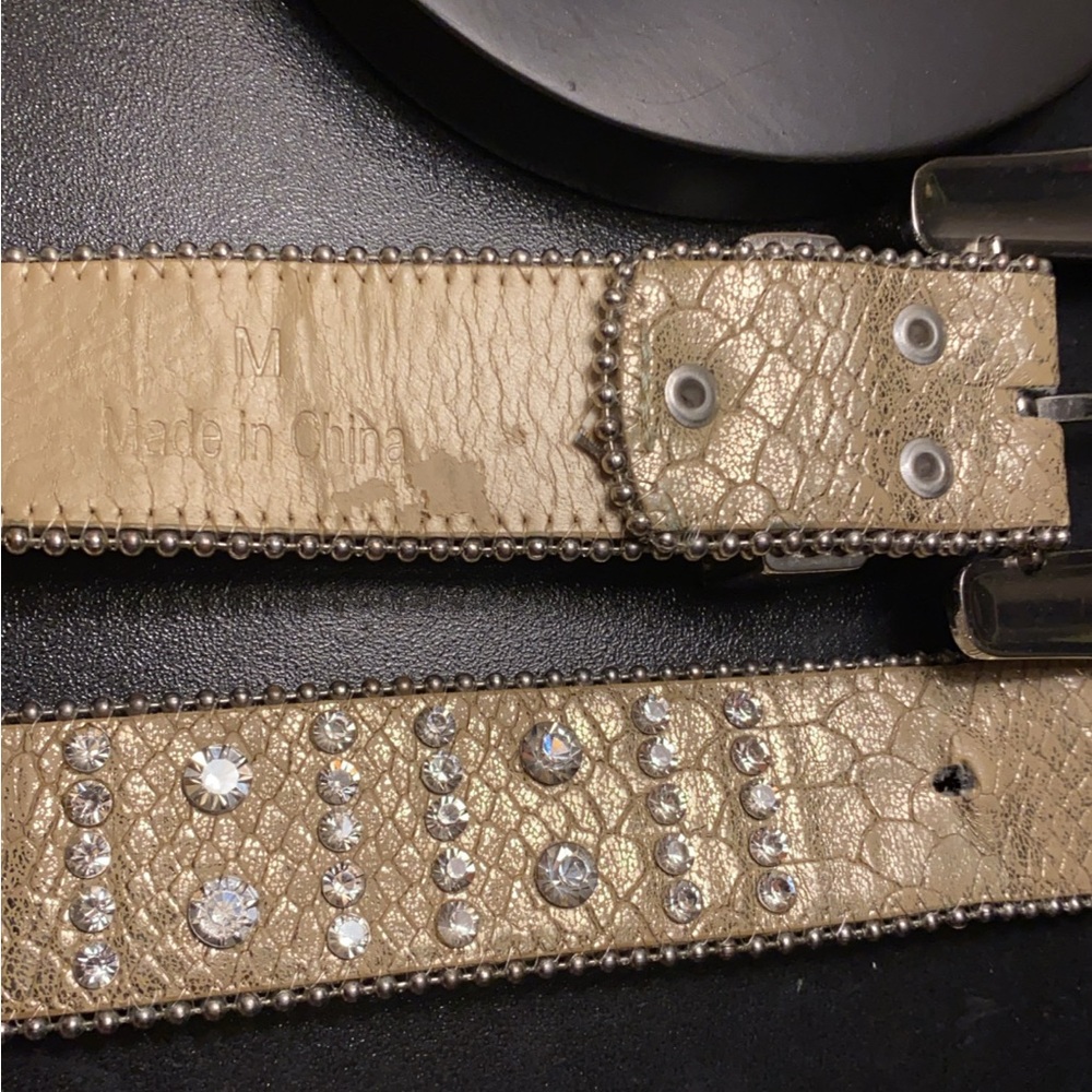 Cowgirl bedazzled belt